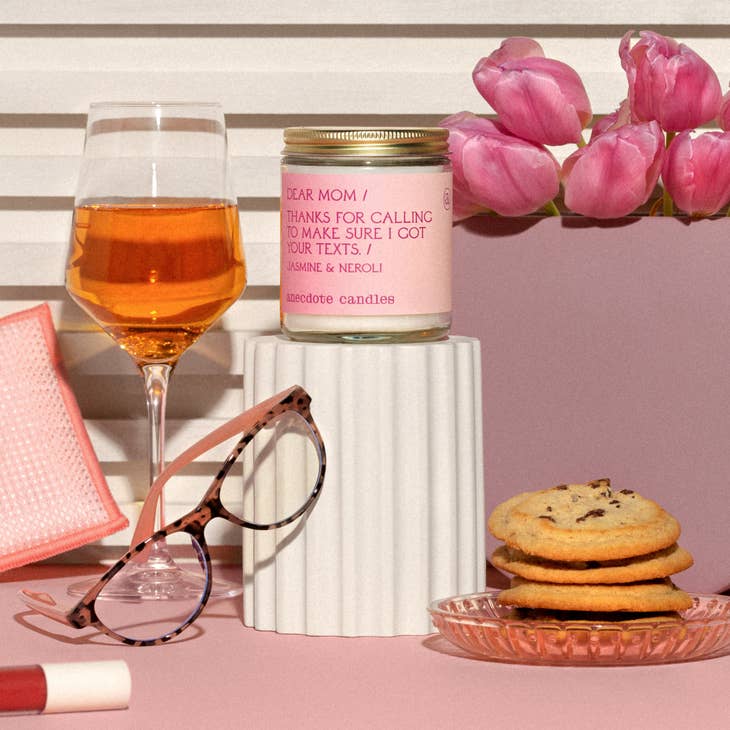 Dear Mom (Jasmine & Neroli) Glass Jar Candle - touchGOODS