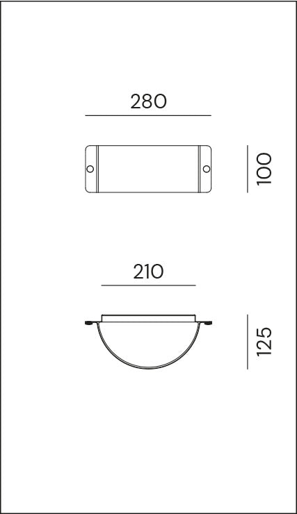 DECORI Outdoor Wall Light 252.01 - touchGOODS