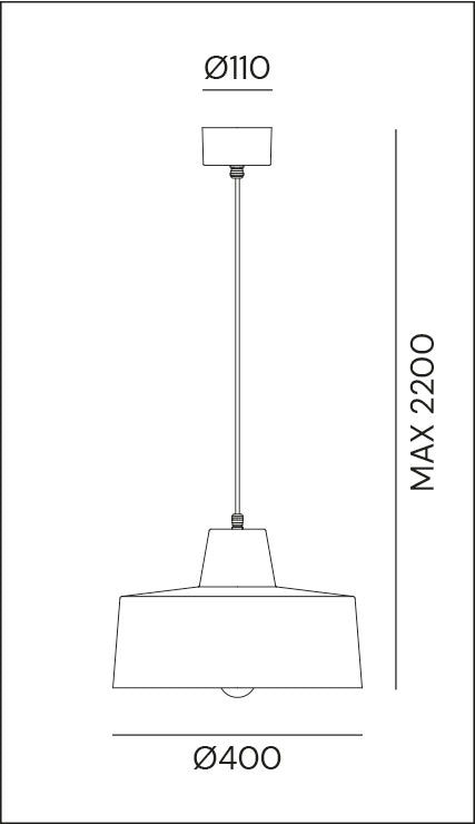 Il Fanale OFFICINA Pendant 268.06.FF | touchGOODS