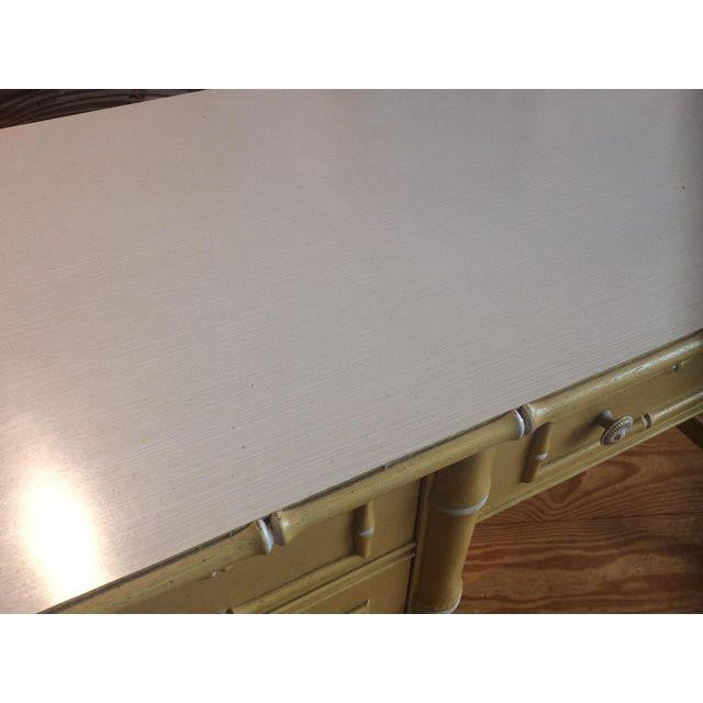 Thomasville Vintage Faux Bamboo Desk | touchGOODS