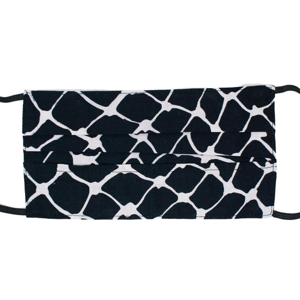 Adult Face Mask - Black & White Tango Print - touchGOODS