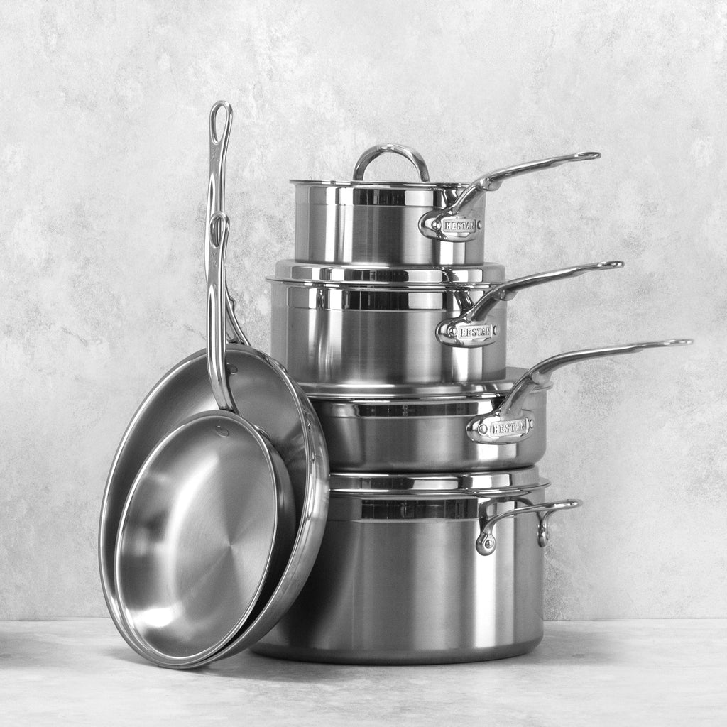 ProBond Professional Clad Stainless Steel Ultimate Set, 10-piece - touchGOODS