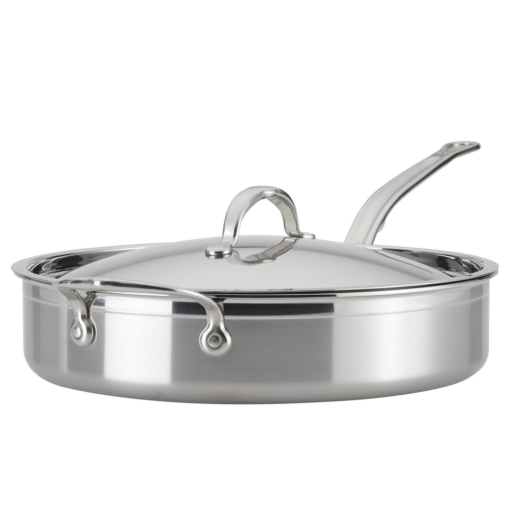 ProBond Professional Clad Stainless Steel Sauté Pans with Lid - touchGOODS