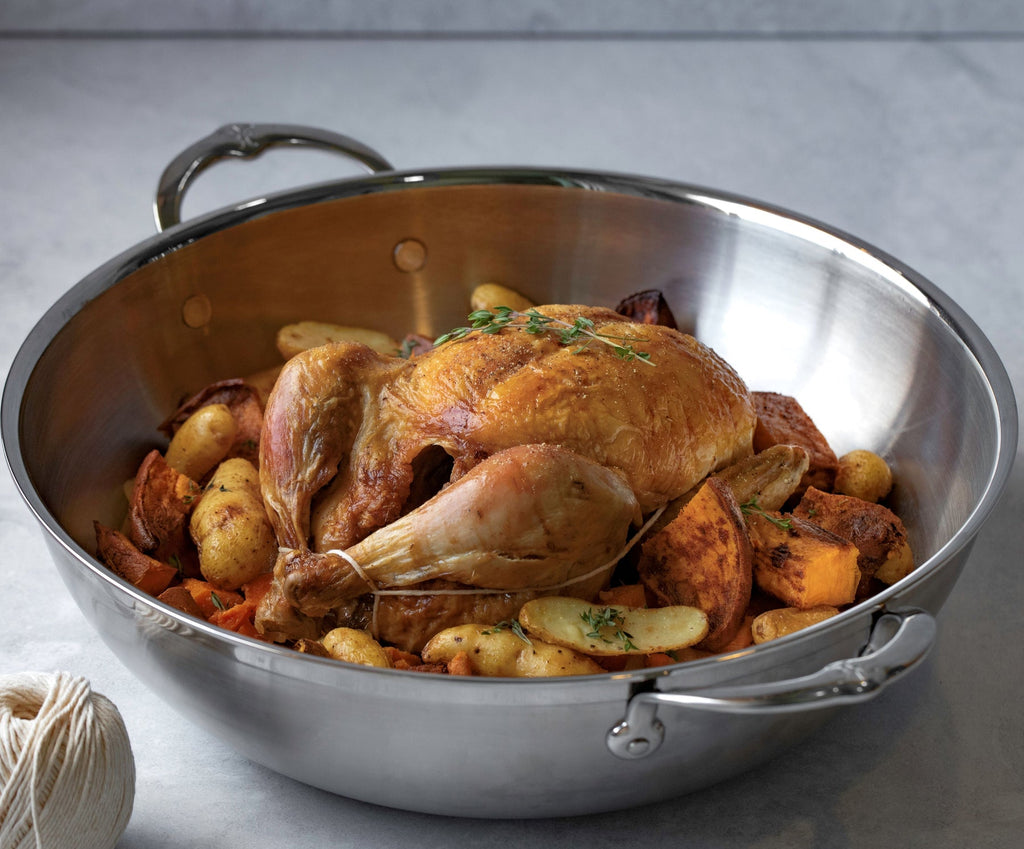 ProBond Professional Clad Stainless Steel Wok, 14-Inch - touchGOODS