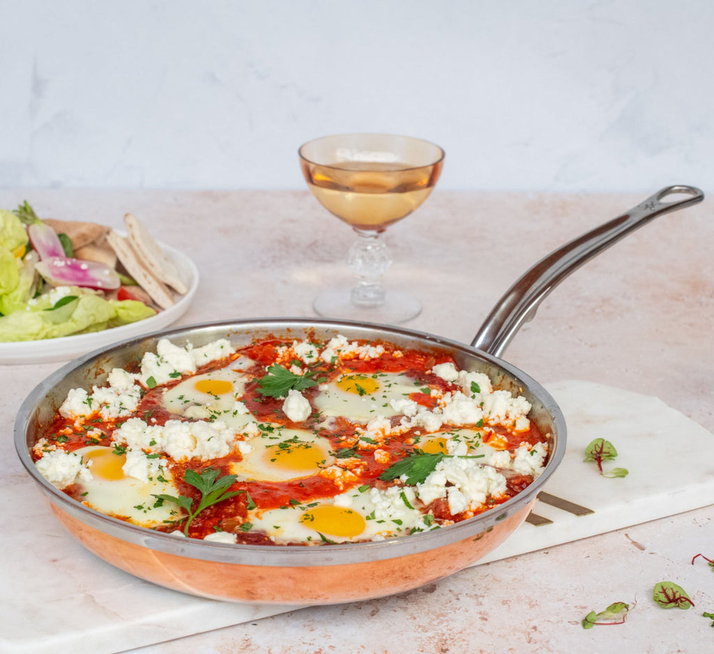 Induction Copper 11" Skillets - touchGOODS