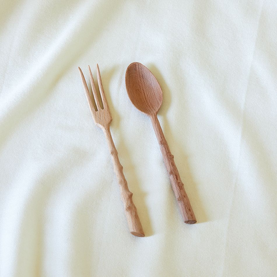 Foret Beechwood Serving Set - touchGOODS