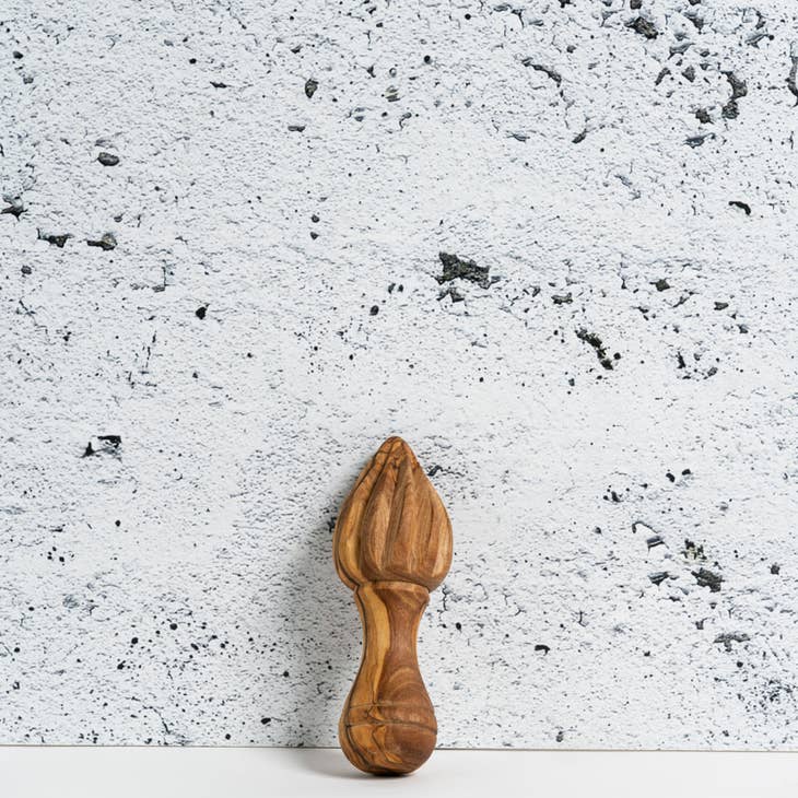Olive Wood Lemon Press - touchGOODS
