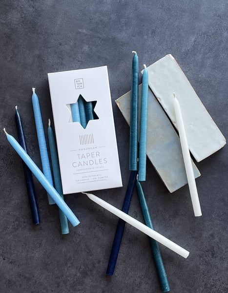Menorah Hanukkah Mini Taper Candles - touchGOODS