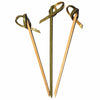 4" Bamboo Appetizer Picks with Looped Knot, 50 Pack - touchGOODS