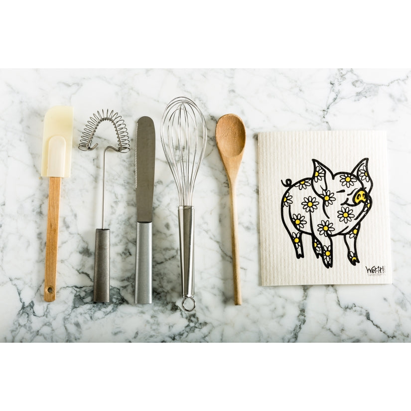 Daisy Pig Swedish Cloth - touchGOODS