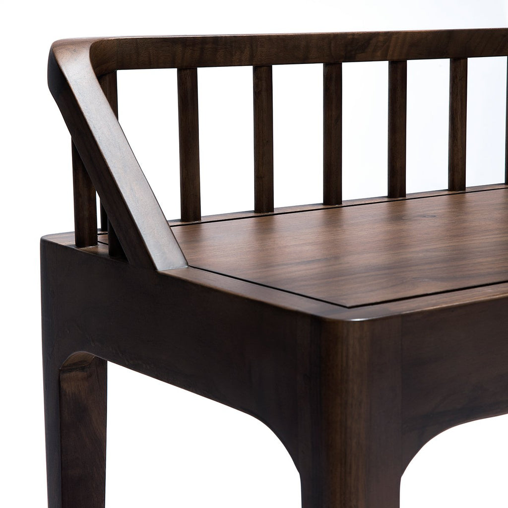 Walnut Spindle Bench Limited Stock (disc) - touchGOODS