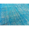Vintage Over Dyed Turkish Area Rug 6'7" x 9'5" | touchGOODS