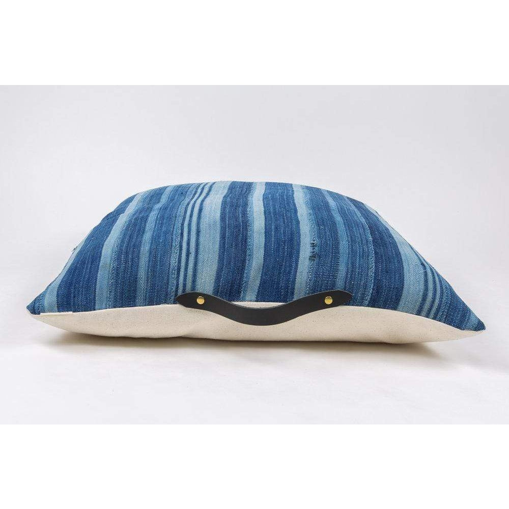BUTTON Floor Pillow in Blue - touchGOODS