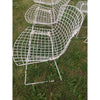 Vintage Harry Bertoia Knoll White Wire Chairs - Set of 5 - touchGOODS
