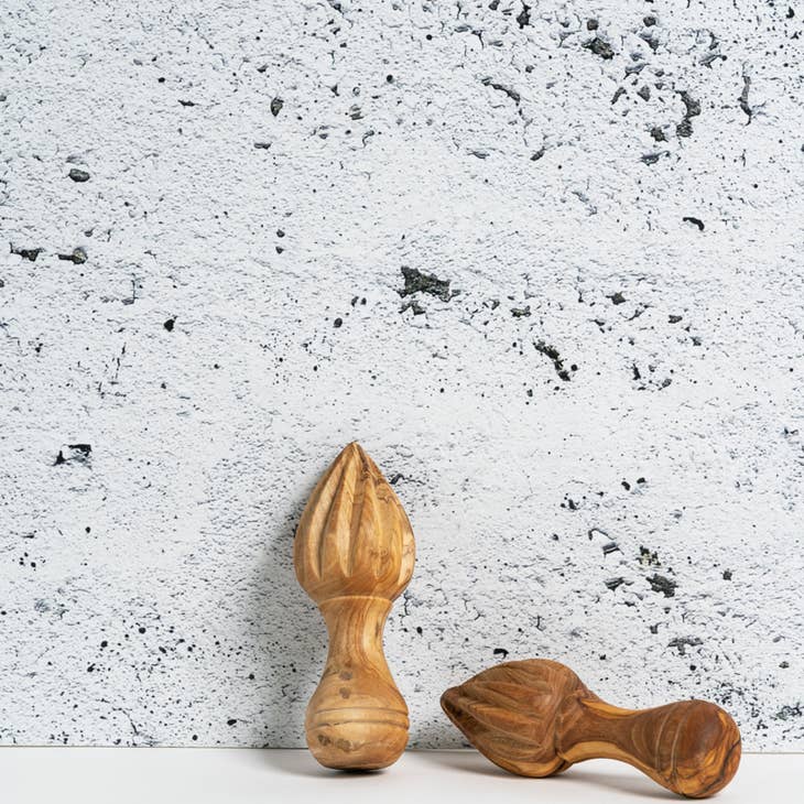 Olive Wood Lemon Press - touchGOODS