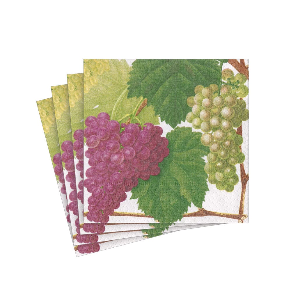 Arbor Paper Cocktail Napkins in White - 20 Per Package - touchGOODS