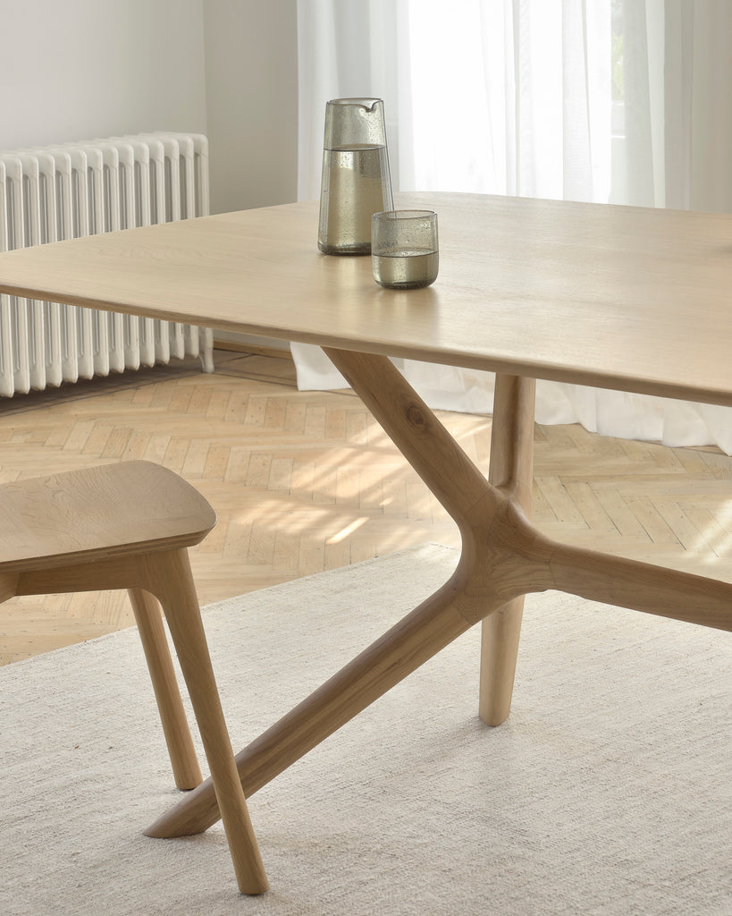 X Dining Table - Oak - touchGOODS