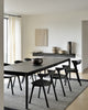 Oak Bok Black Extendable Dining Table - touchGOODS
