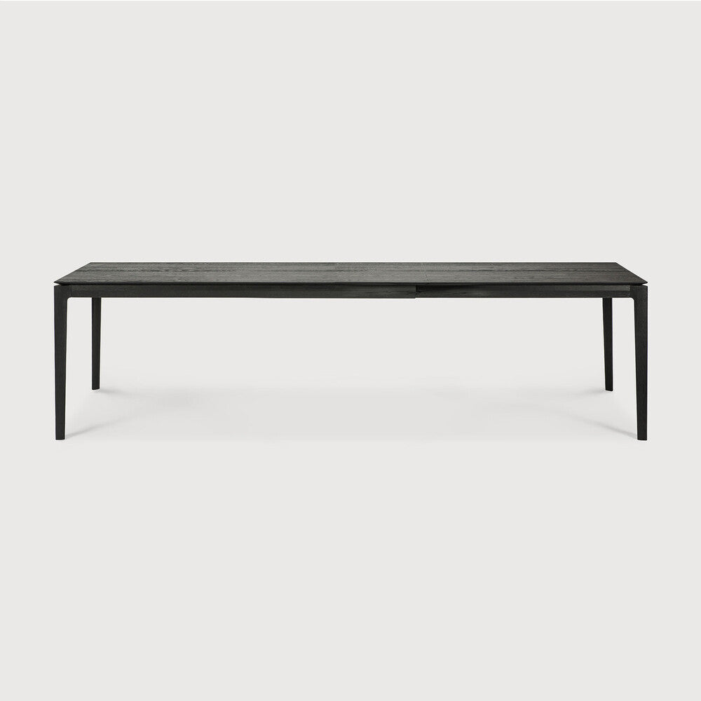 Oak Bok Black Extendable Dining Table - touchGOODS