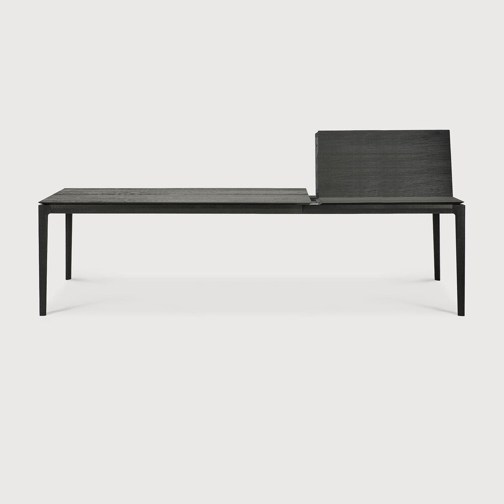 Oak Bok Black Extendable Dining Table - touchGOODS