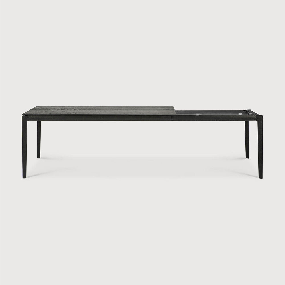 Oak Bok Black Extendable Dining Table - touchGOODS