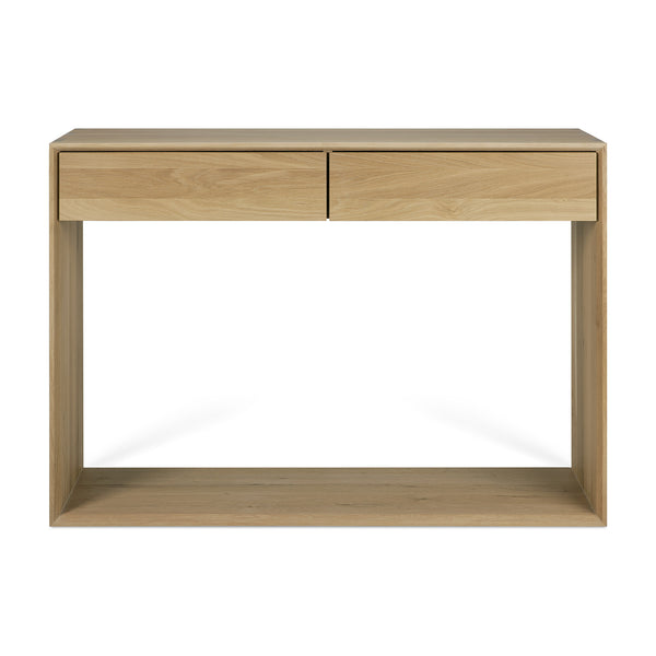Oak Nordic Console Table - touchGOODS