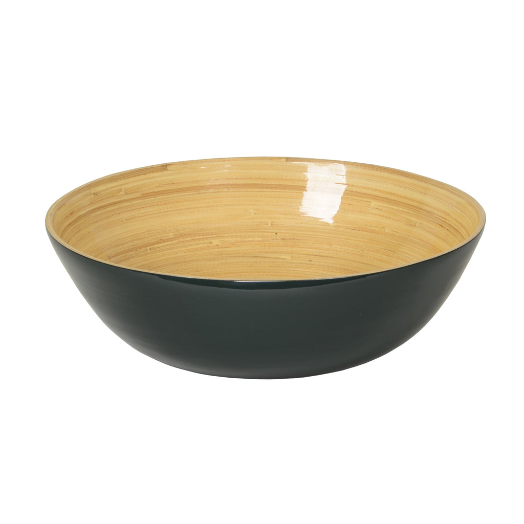 Large Shallow Bamboo Bowl - touchGOODS