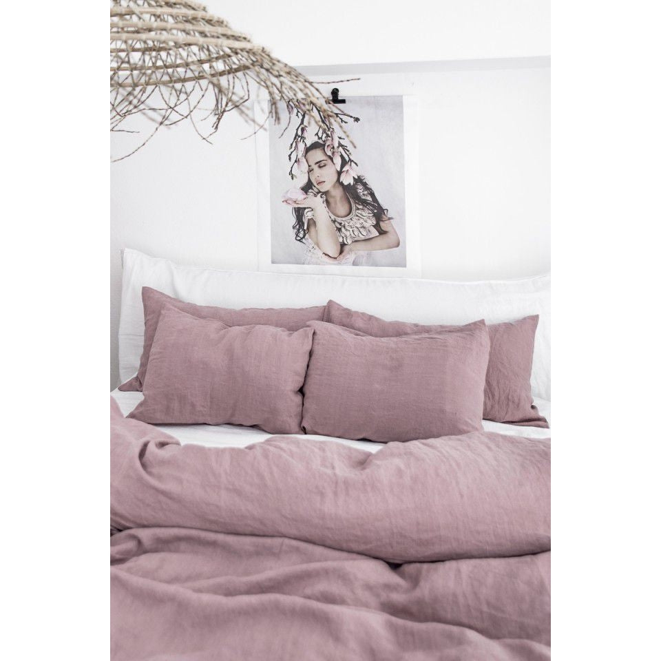 WOODROSE LINEN PILLOWCASE - touchGOODS