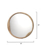 Organic Round Mirror - touchGOODS