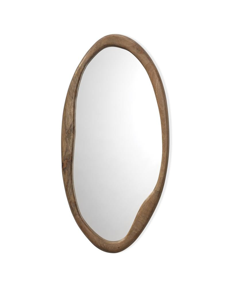 Organic Oval Mirror - touchGOODS
