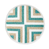 Riviera Beaded Tray Set (of 3) - Aqua/Natural/White - touchGOODS