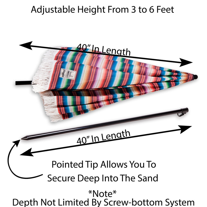 Las Brisas Beach Umbrella - touchGOODS