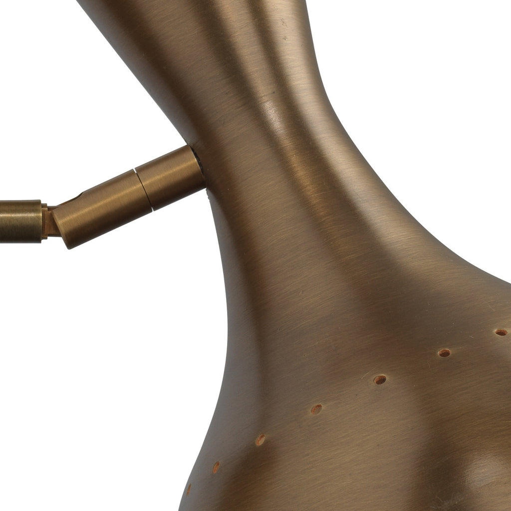 Pisa Mid-Century Wall Sconce in Brass | touchGOODS