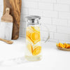 Breeze Glass Drink Water Pitcher with Stainless Steel Lid - touchGOODS