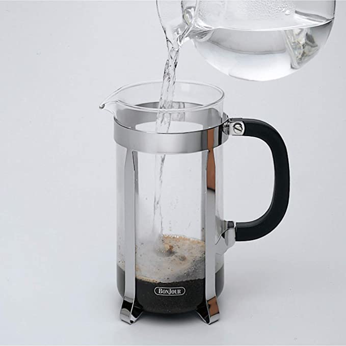 Maximus French Press Coffee Maker, 8 Cup, Stainless - touchGOODS
