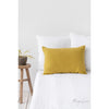 MOSS YELLOW LINEN PILLOWCASE - touchGOODS