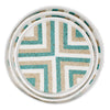 Riviera Beaded Tray Set (of 3) - Aqua/Natural/White - touchGOODS