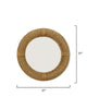 Round Nautical Rope Mirror - touchGOODS
