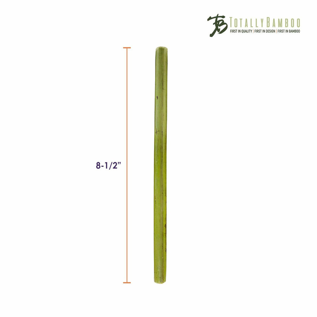8-Pack Reusable Bamboo Drinking Straws, Dishwasher Safe - touchGOODS