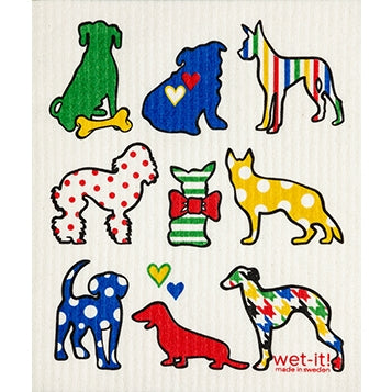 Dog Lover Multi Swedish Cloth - touchGOODS
