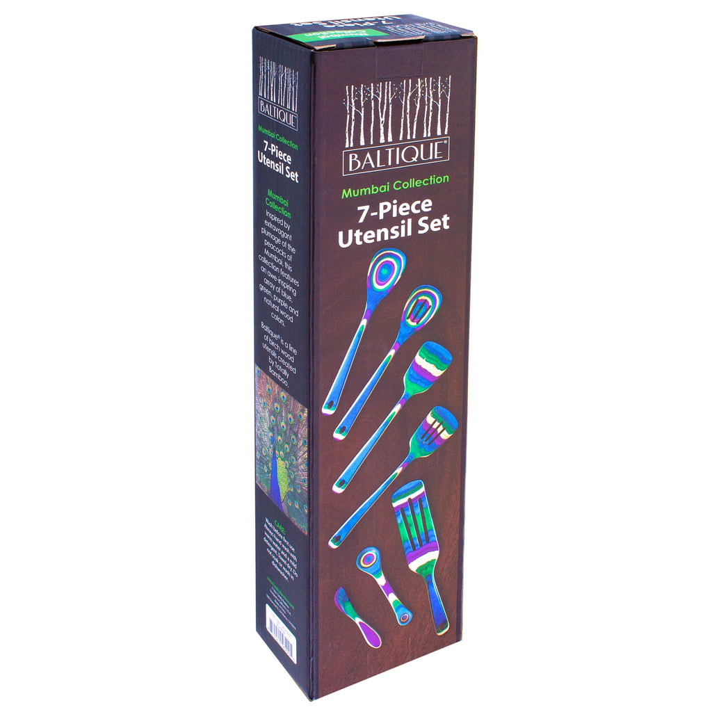 Baltique® Mumbai Collection 7-Piece Cooking Utensil Set - touchGOODS