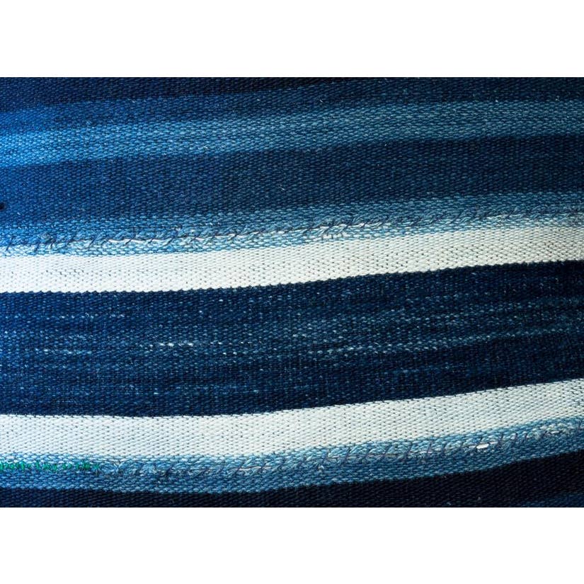 Speke Striped Indigo Pillow - touchGOODS