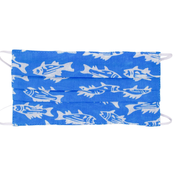 Adult Face Mask - Here Fishy Fish - touchGOODS