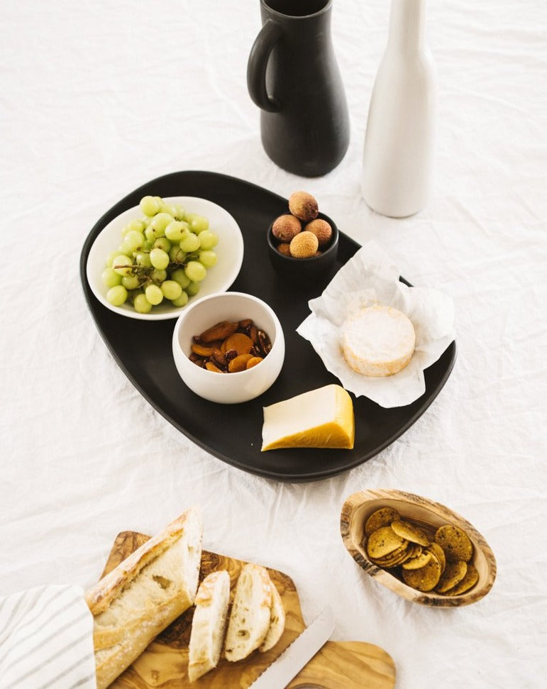 Stoneware Serving Platter | Long Dadasi - touchGOODS