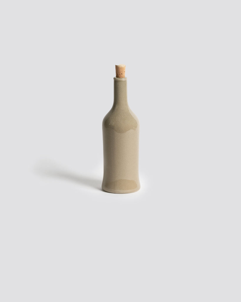 Stoneware Olive Oil Bottle Brutto 21 oz - touchGOODS