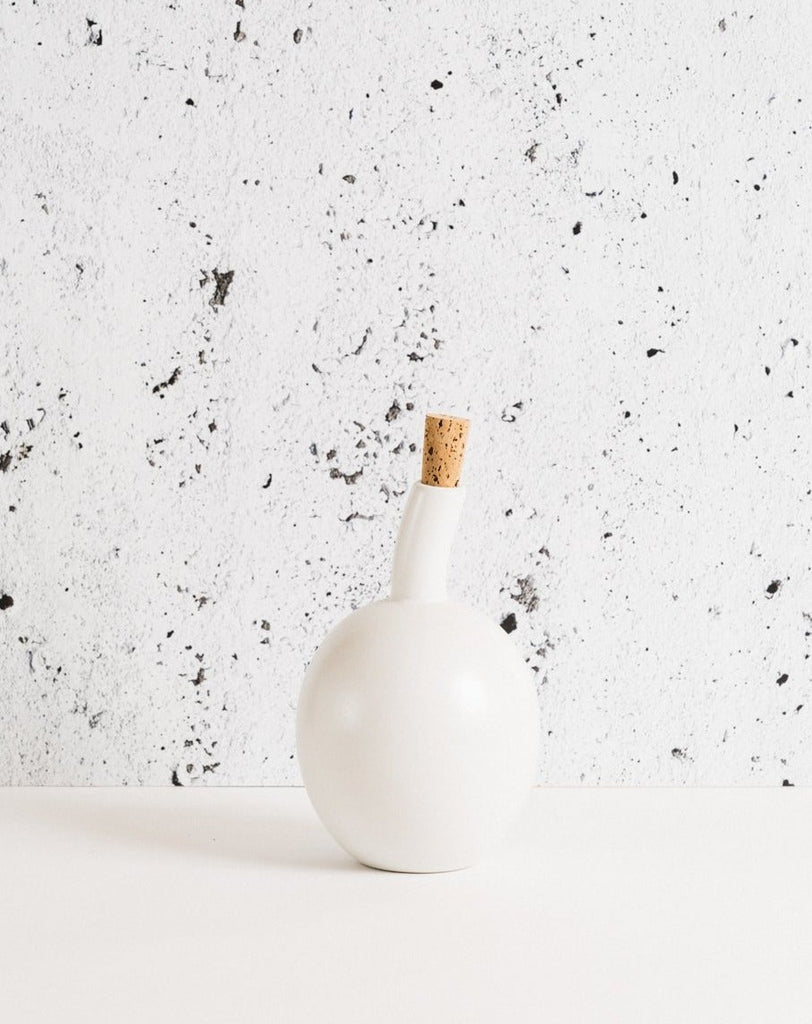 Stoneware Olive Oil Bottle Zitouna 34 oz - touchGOODS