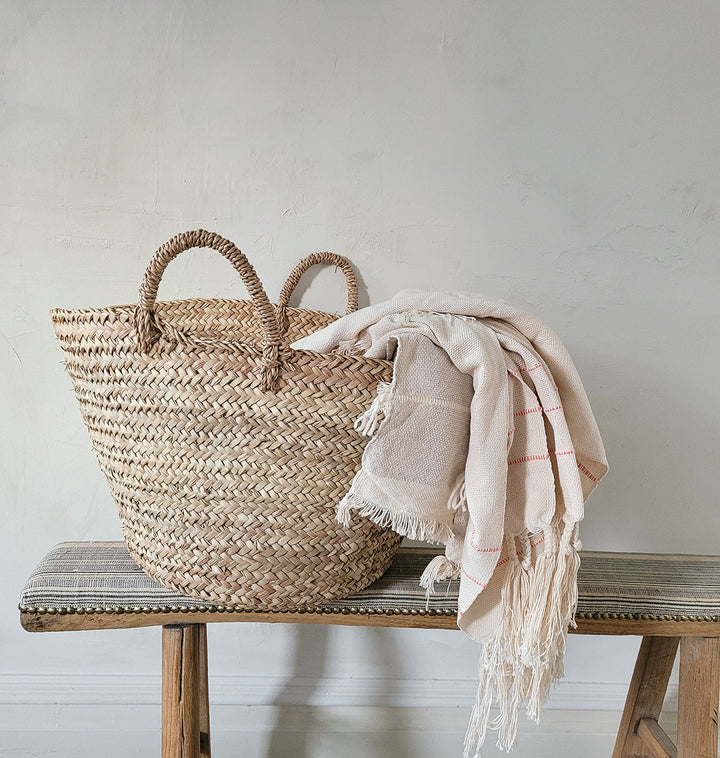 Hamza Woven Handle Basket - touchGOODS