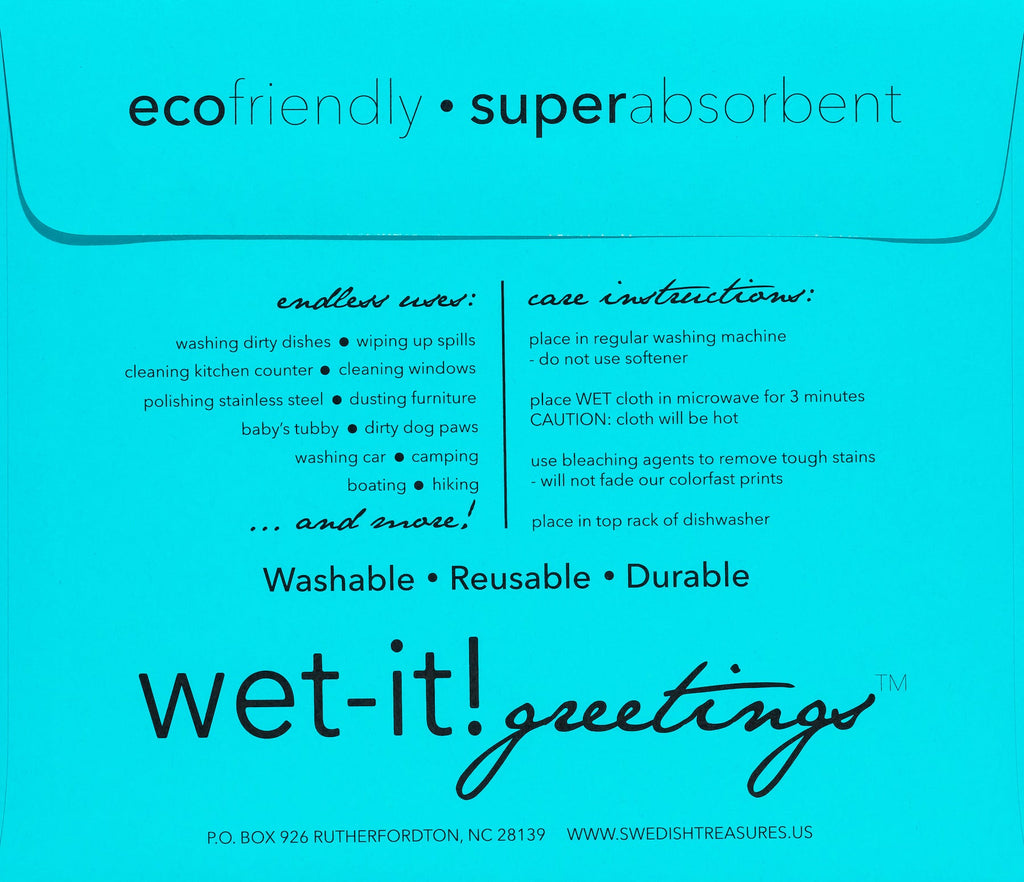 Wet-it! Assorted Color Greeting Envelopes - touchGOODS