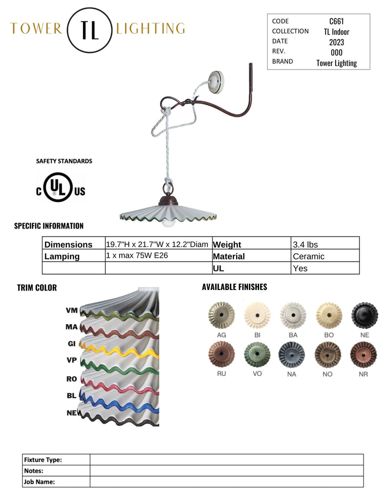 C661 Classic Costine Wall Sconce - touchGOODS