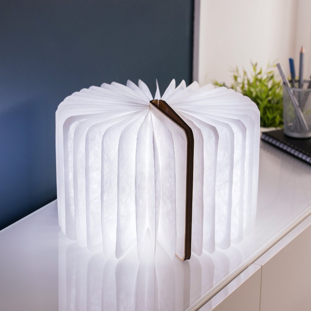 Natural Wood Smart Book Light - touchGOODS